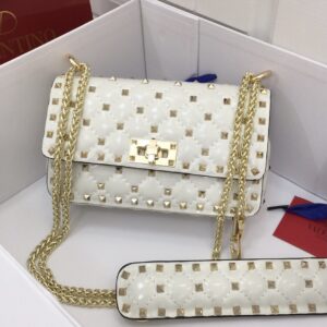 Rockstud Leather Bag